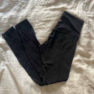 lululemon athletica Black Performance Leggings with Waist Tag